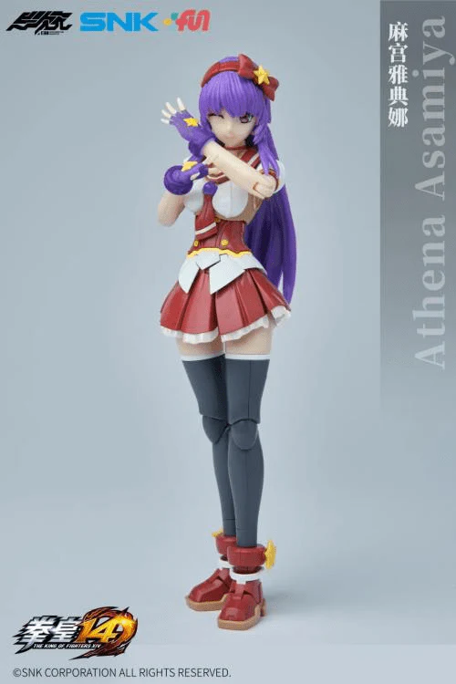 The King of Fighters XIV Athena Asamiya Machine Girl 1/12 Scale Figure - Image 3