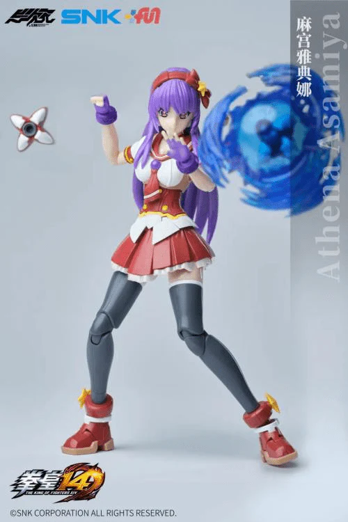 The King of Fighters XIV Athena Asamiya Machine Girl 1/12 Scale Figure - Image 4