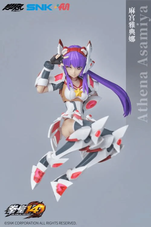 The King of Fighters XIV Athena Asamiya Machine Girl 1/12 Scale Figure - Image 5