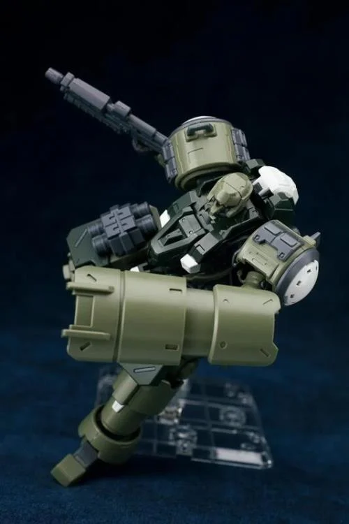 Ultra Action Trooper Series ZA-08 Zarov (Jungle Green Ver.) 1/144 Model Kit - Image 3