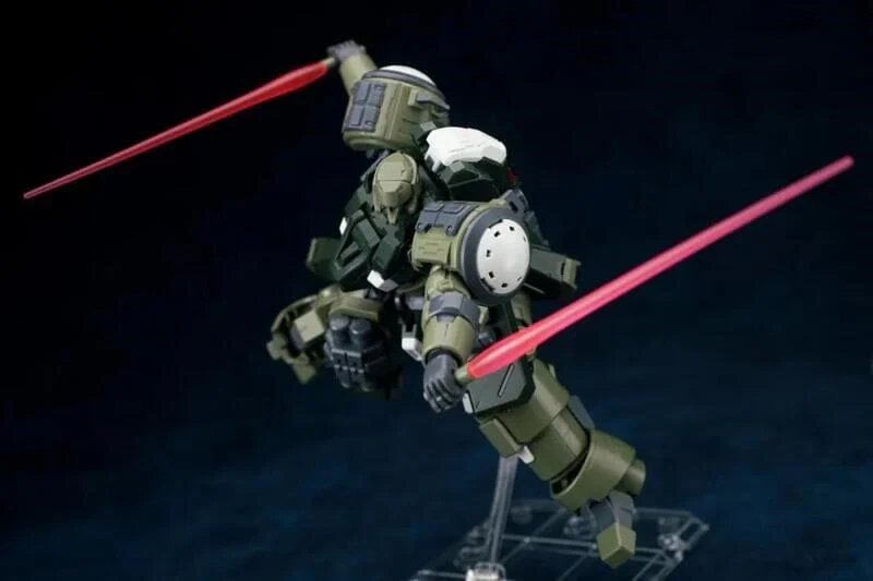 Ultra Action Trooper Series ZA-08 Zarov (Jungle Green Ver.) 1/144 Model Kit - Image 6