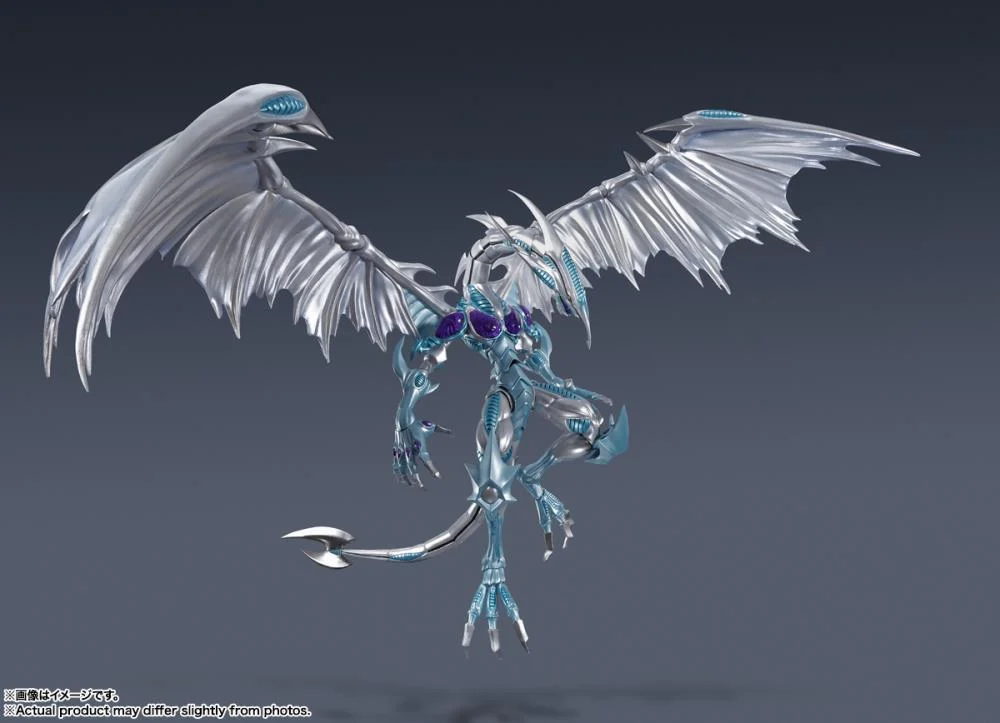 Yu-Gi-Oh! 5D's S.H.MonsterArts Stardust Dragon Action Figure - Image 3
