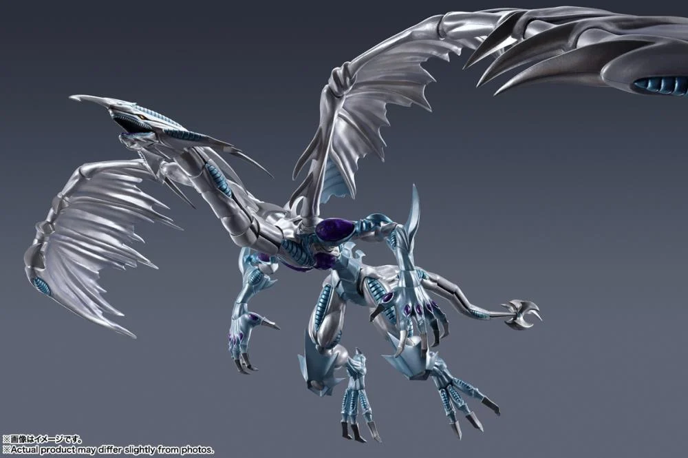 Yu-Gi-Oh! 5D's S.H.MonsterArts Stardust Dragon Action Figure - Image 5