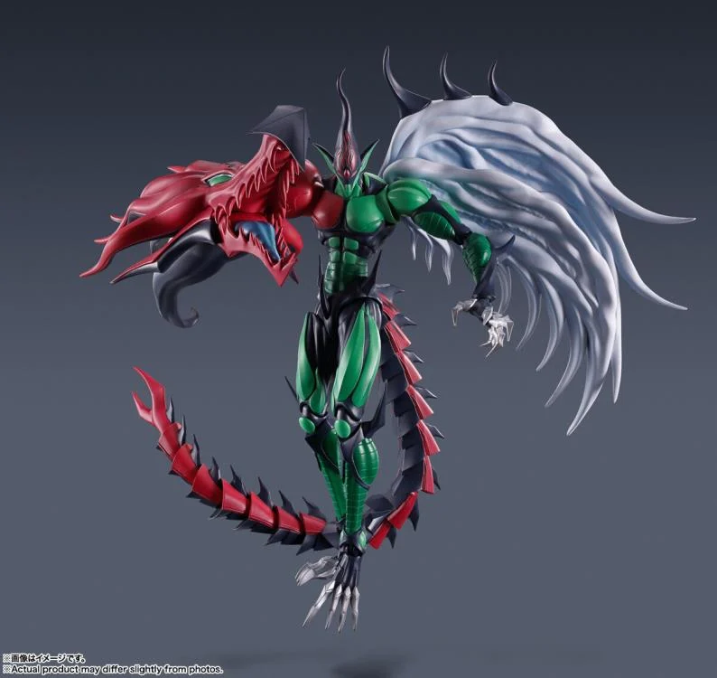 Yu-Gi-Oh! Duel Monsters GX S.H.MonsterArts Elemental Hero Flame Wingman - Image 2