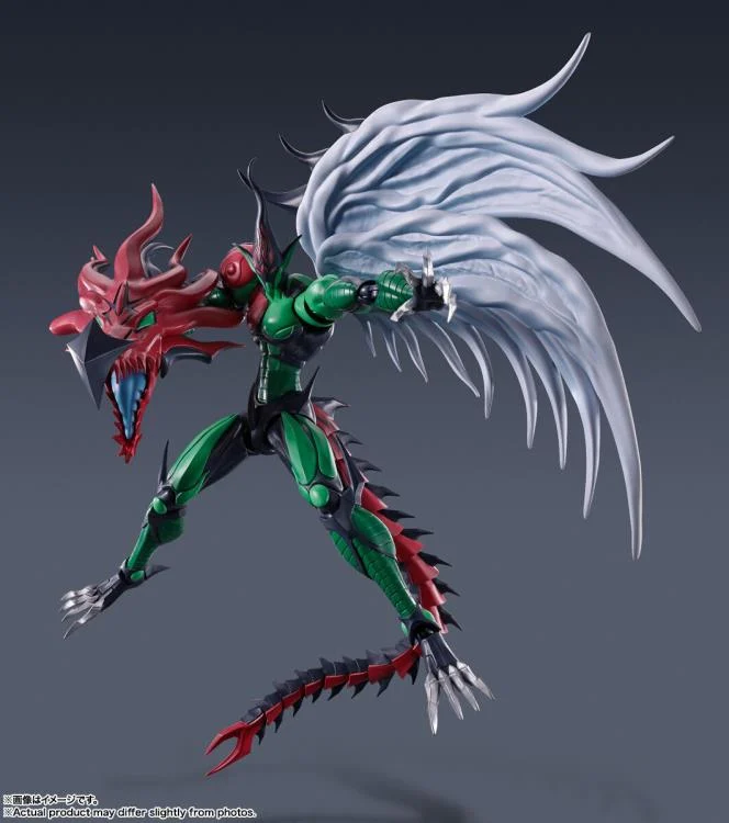 Yu-Gi-Oh! Duel Monsters GX S.H.MonsterArts Elemental Hero Flame Wingman - Image 4