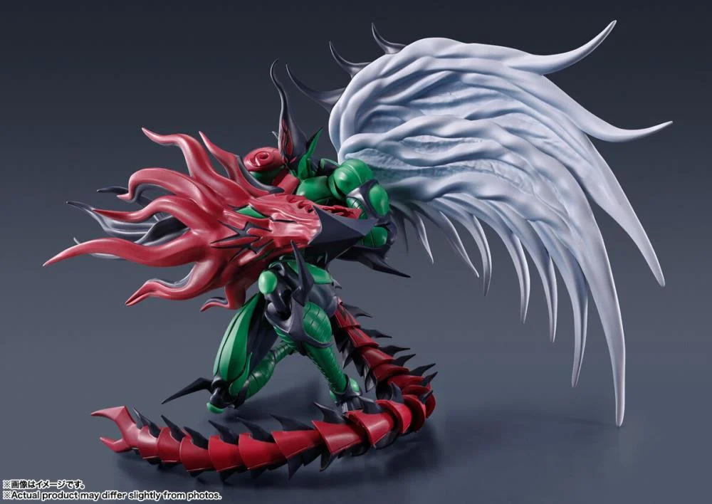Yu-Gi-Oh! Duel Monsters GX S.H.MonsterArts Elemental Hero Flame Wingman - Image 5