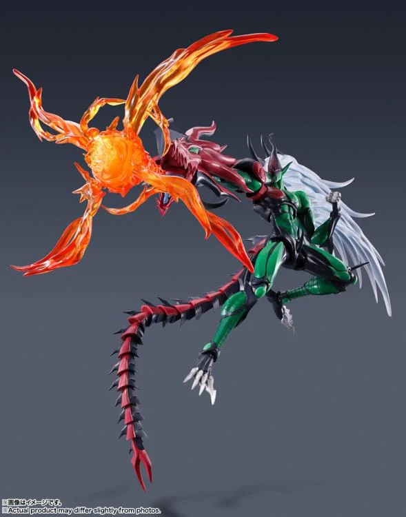 Yu-Gi-Oh! Duel Monsters GX S.H.MonsterArts Elemental Hero Flame Wingman - Image 6