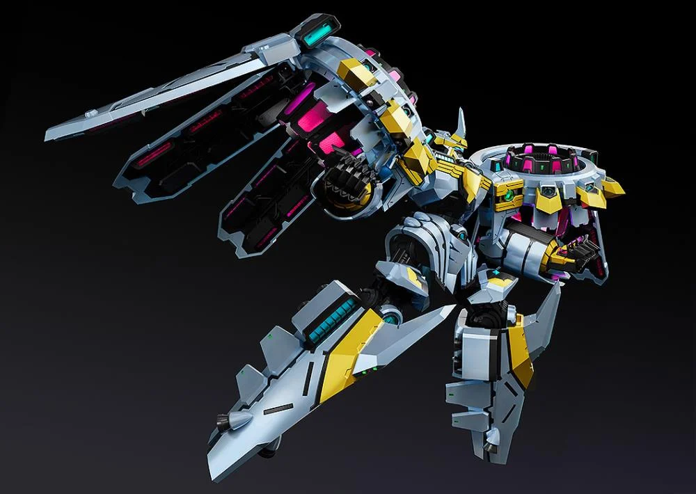 Yu-Gi-Oh! Duel Monsters PLAMAX Monster Figure Collection Divine Arsenal AA-ZEUS Sky Thunder Model Kit - Image 5