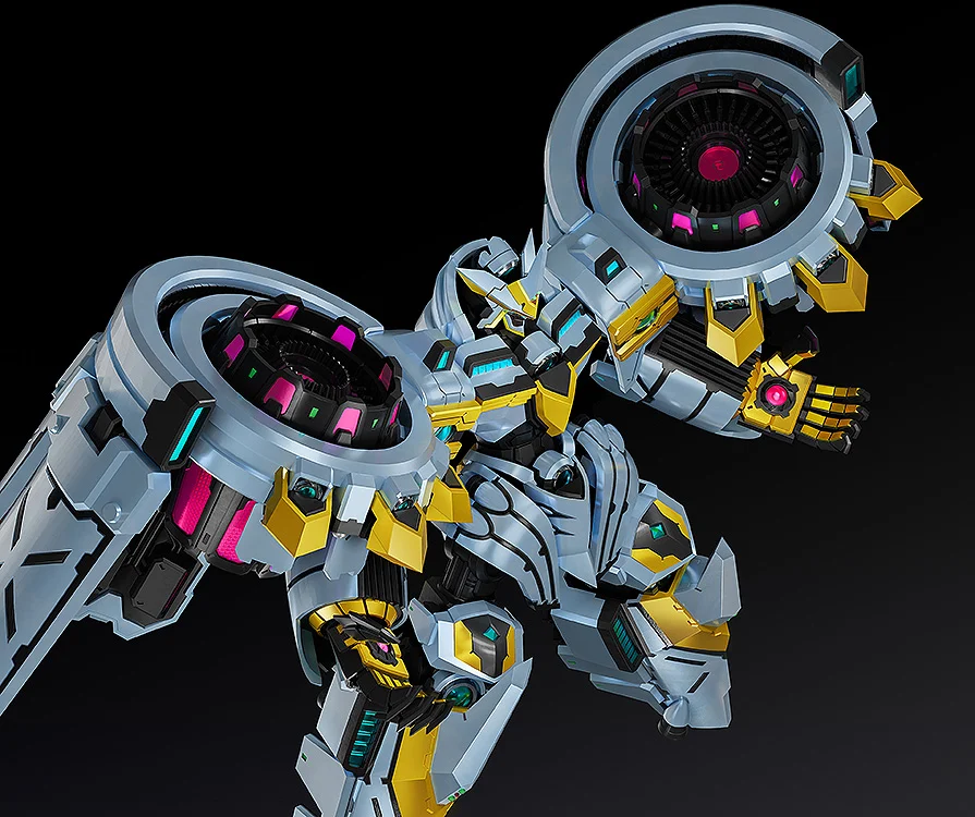Yu-Gi-Oh! Duel Monsters PLAMAX Monster Figure Collection Divine Arsenal AA-ZEUS Sky Thunder Model Kit - Image 9