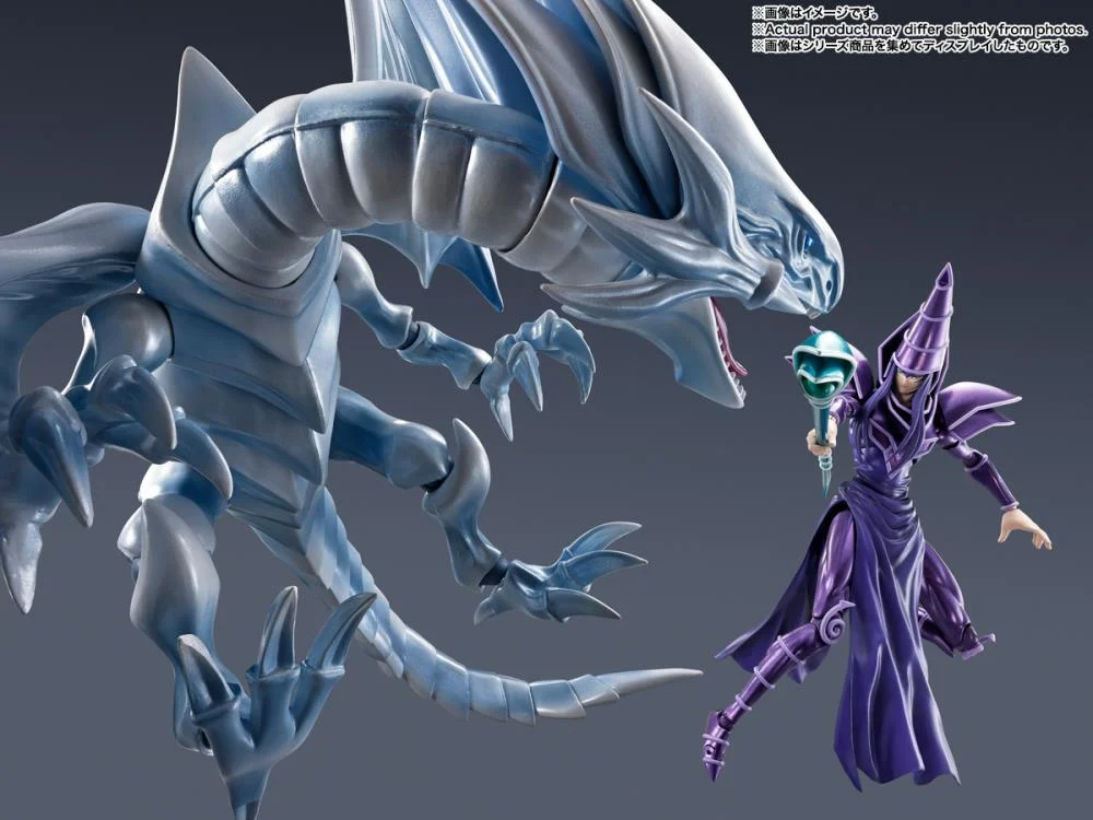 Yu-Gi-Oh! Duel Monsters S.H.MonsterArts Dark Magician Action Figure - Image 9