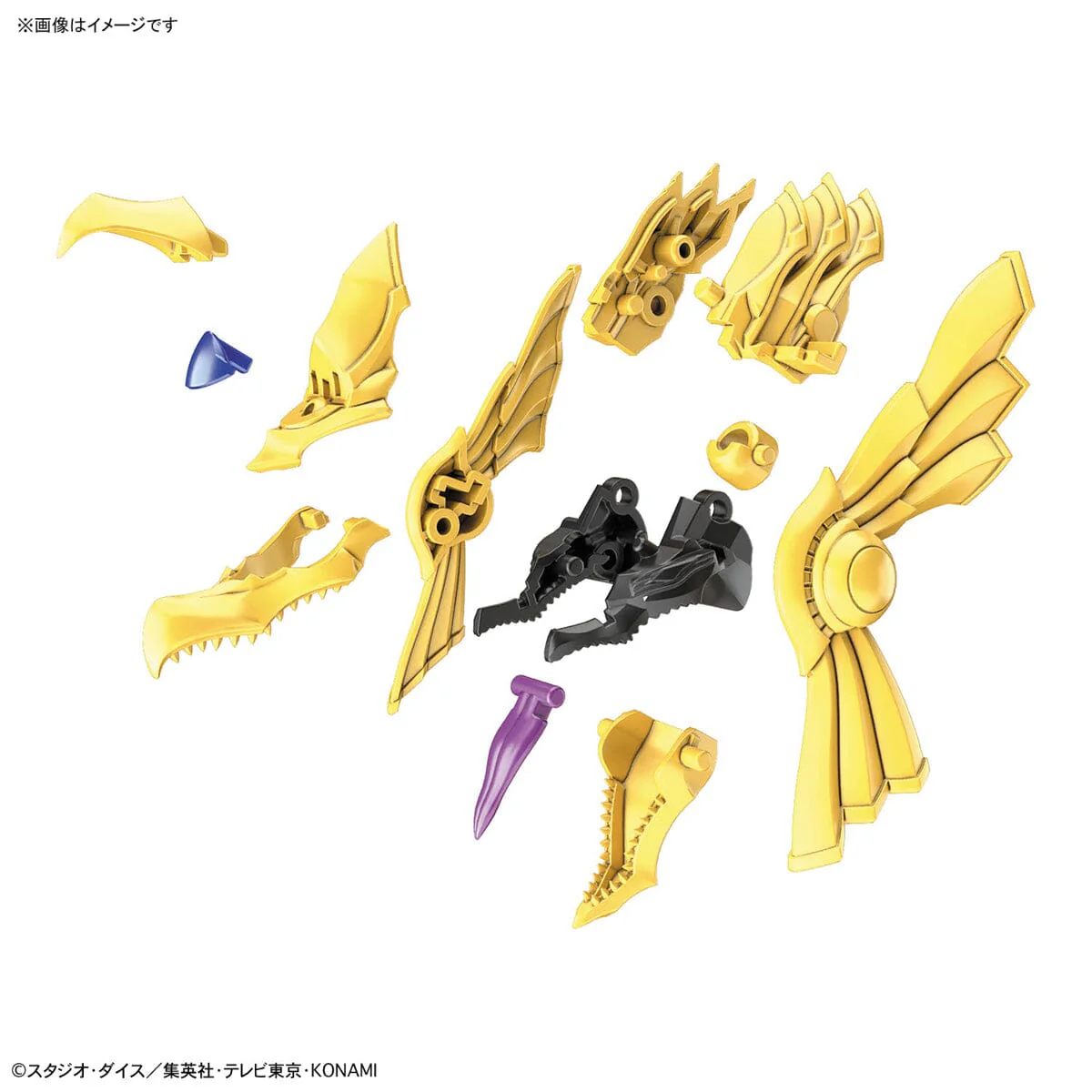 Yu-Gi-Oh! Figure-rise Standard Amplified The Winged Dragon of Ra Model Kit - Image 9