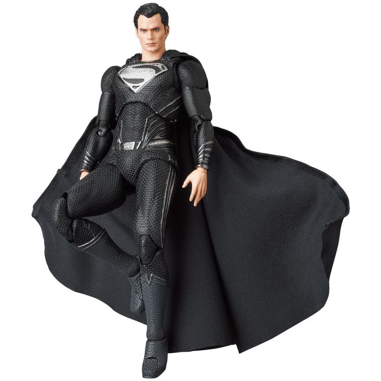 Zack Snyder's Justice League MAFEX No.174 Superman (Black Suit) - Image 3