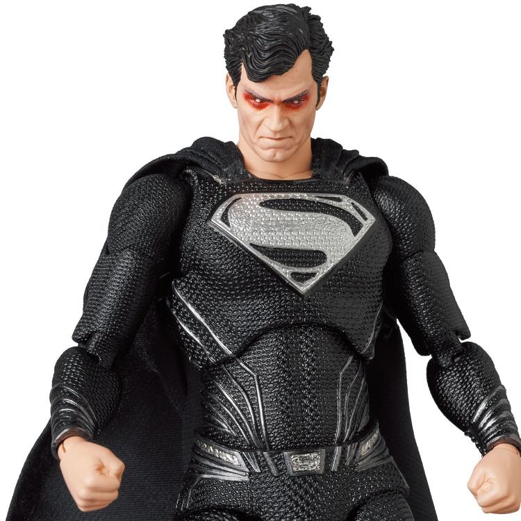 Zack Snyder's Justice League MAFEX No.174 Superman (Black Suit) - Image 6