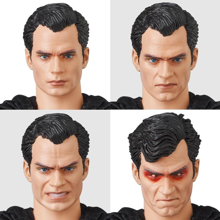 Zack Snyder's Justice League MAFEX No.174 Superman (Black Suit) - Image 7