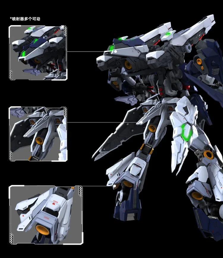 Saint Armor Oracle 1/100 Scale Model Kit - Image 15