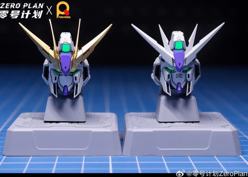 ZeroPlan MG 1/100 Hi-Nu & Sky Defender Head Unit Replacement