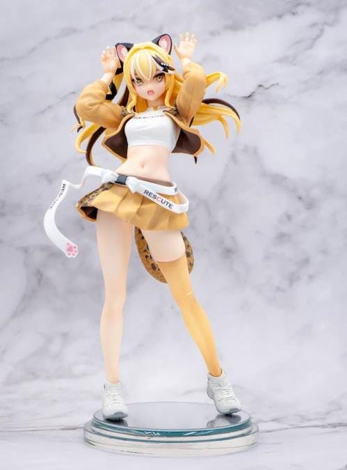Zetsumetsu Kigu-dan RESCUTE No.15 Shi Hu Leopard Cat 1/7 Scale Figure - Image 2
