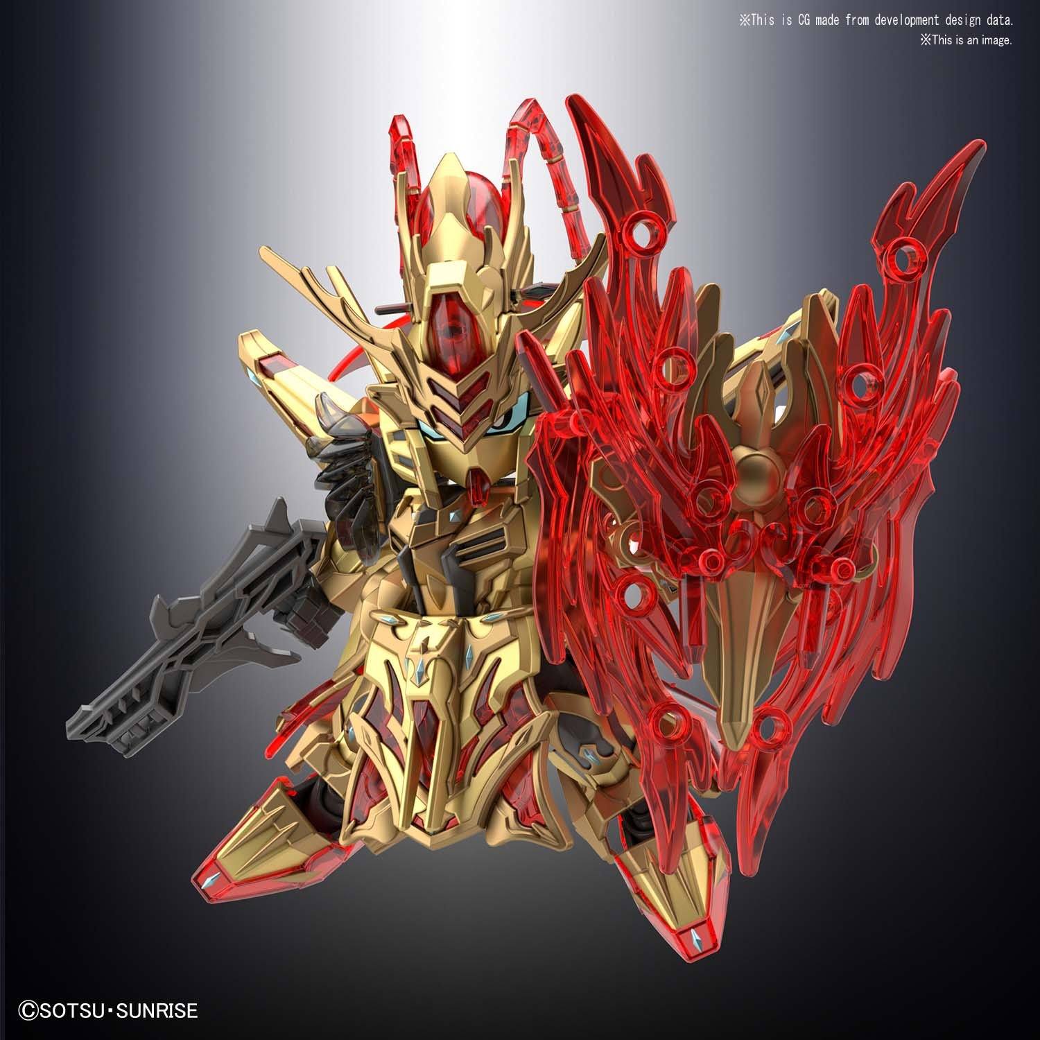 SD Gundam World Sangoku Soketsuden #23 Zhou Yu Akatsuki Model Kit - Image 4
