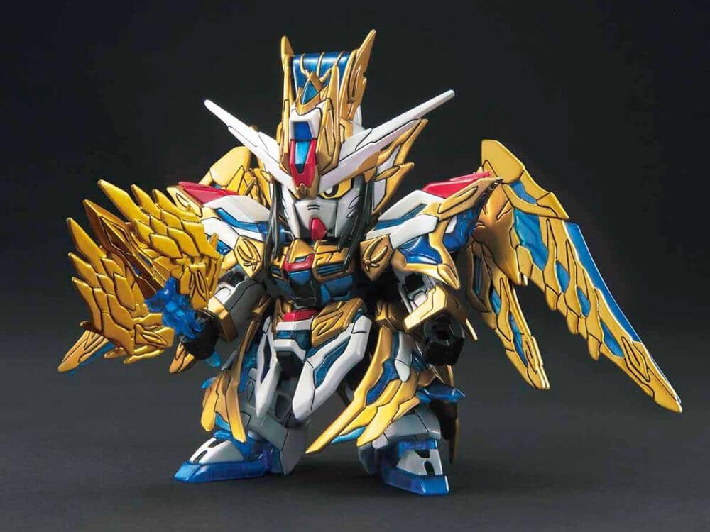 Gundam SD Sangoku Soketsuden #20 Zhuge Liang Freedom Gundam Model Kit - Image 3