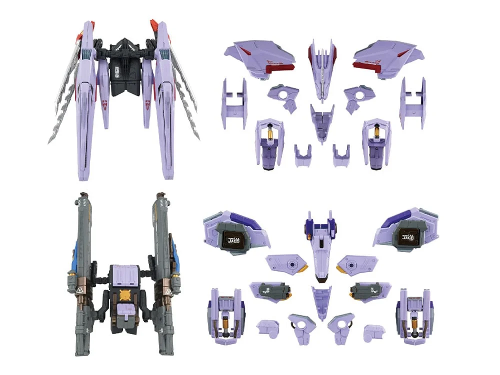 Zoids Adamas Machina AM-Z01CP Berserk Fury Sturm & Jagd Unit Model Kit Accessory Set