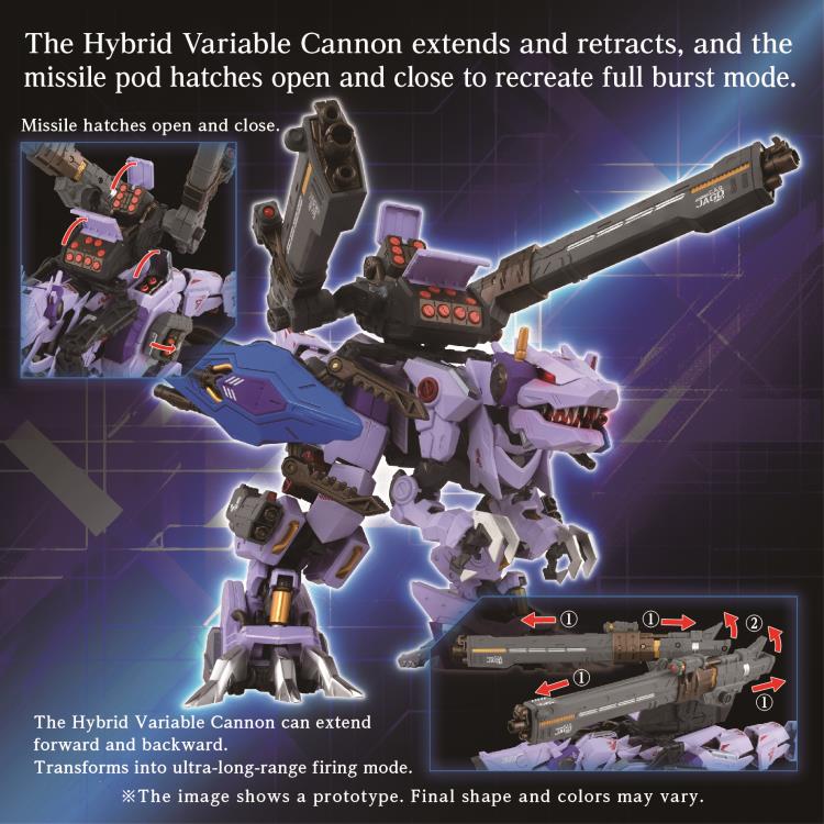 Zoids Adamas Machina AM-Z01CP Berserk Fury Sturm & Jagd Unit Model Kit Accessory Set - Image 5