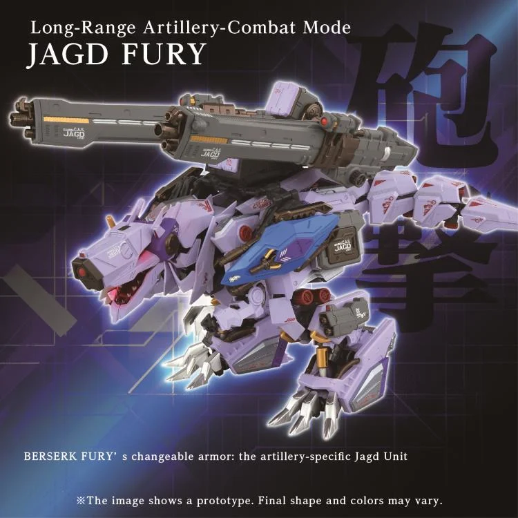 Zoids Adamas Machina AM-Z01CP Berserk Fury Sturm & Jagd Unit Model Kit Accessory Set - Image 6