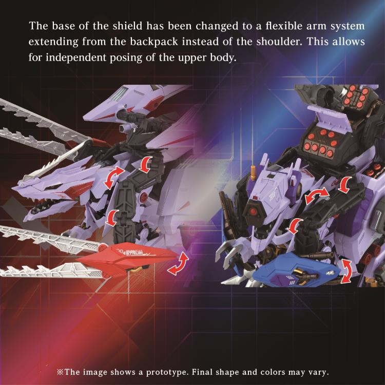 Zoids Adamas Machina AM-Z01CP Berserk Fury Sturm & Jagd Unit Model Kit Accessory Set - Image 7