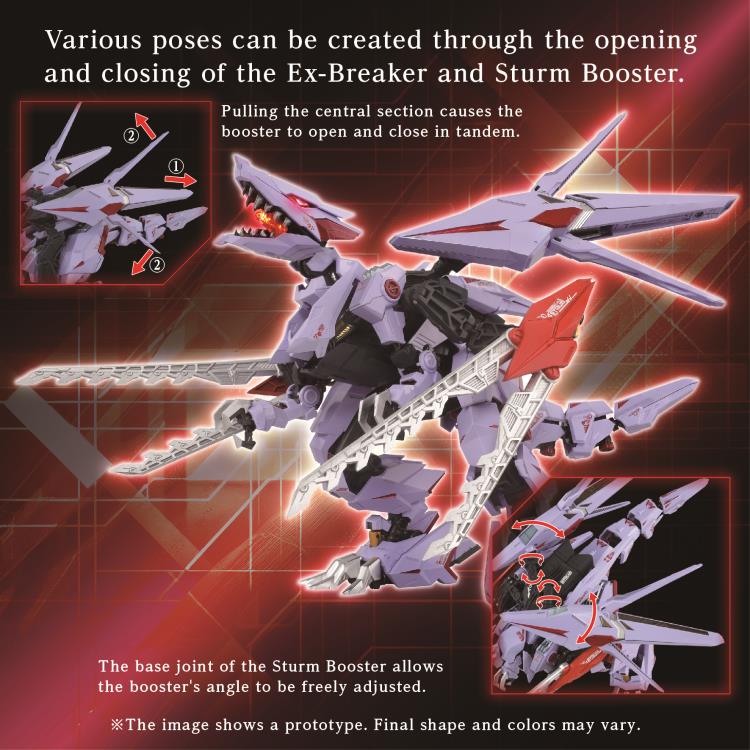 Zoids Adamas Machina AM-Z01CP Berserk Fury Sturm & Jagd Unit Model Kit Accessory Set - Image 8