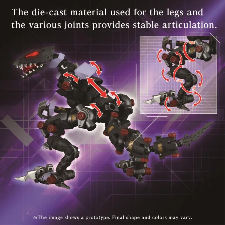 Zoids Adamas Machina AM-Z01EX Berserk Fury (Elementary Body) Model Kit - Image 5