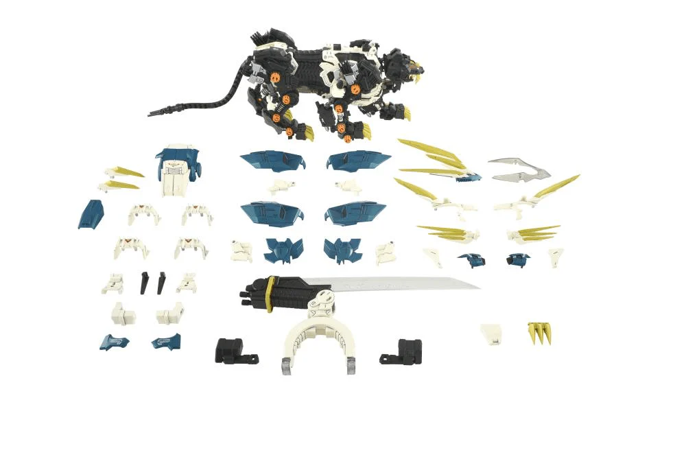 Zoids Highend Master Model AZ-03 Murasame Liger 1/72 Scale Model Kit - Image 19