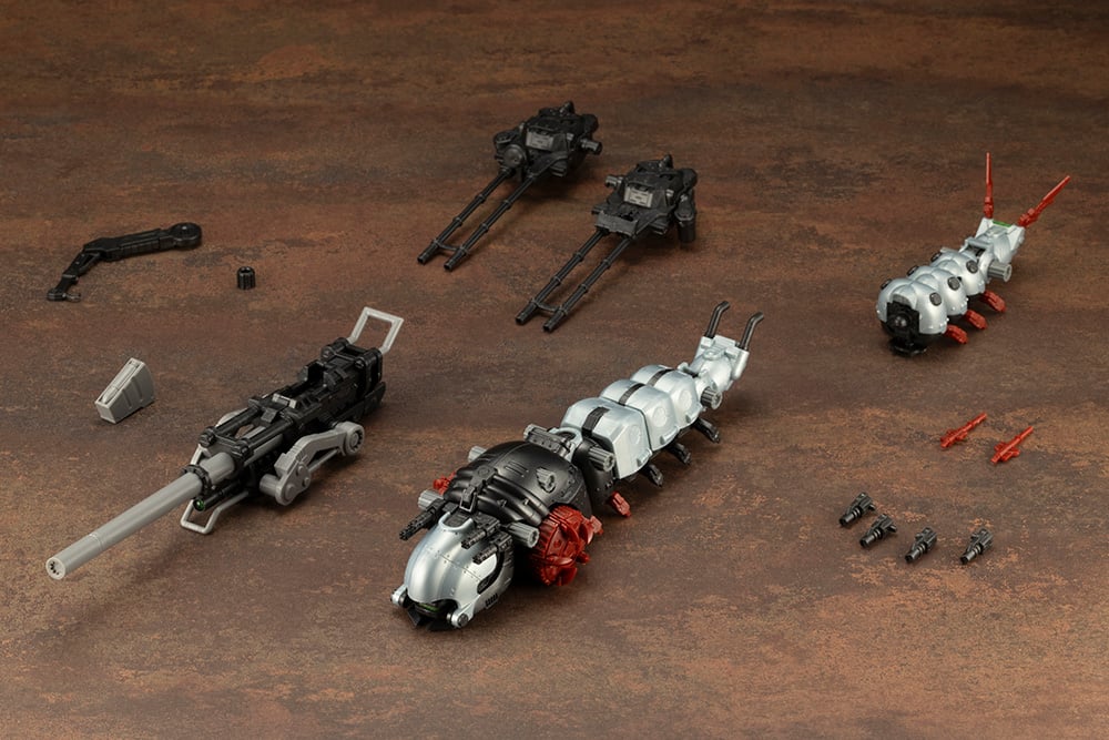 Zoids Highend Master Model EZ-006 Molga Full Option Set 1/72 Scale Model Kit - Image 5