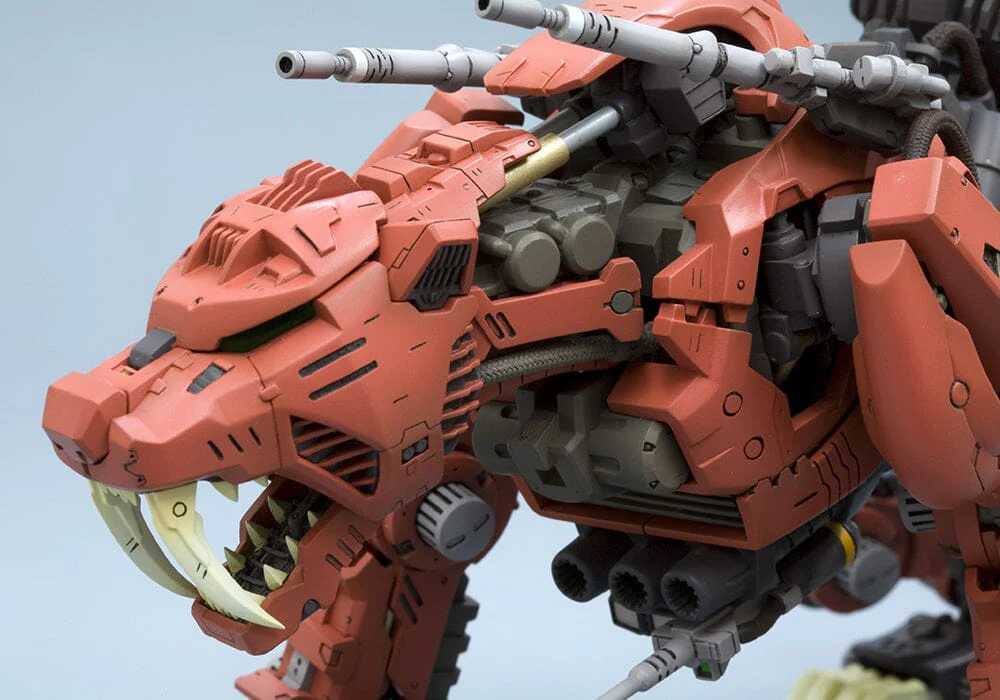 Zoids Highend Master Model EZ-016 Saber Tiger (Marking Plus Ver.) 1/72 Scale Model Kit - Image 5