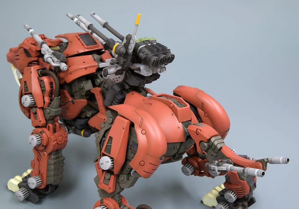 Zoids Highend Master Model EZ-016 Saber Tiger (Marking Plus Ver.) 1/72 Scale Model Kit - Image 7