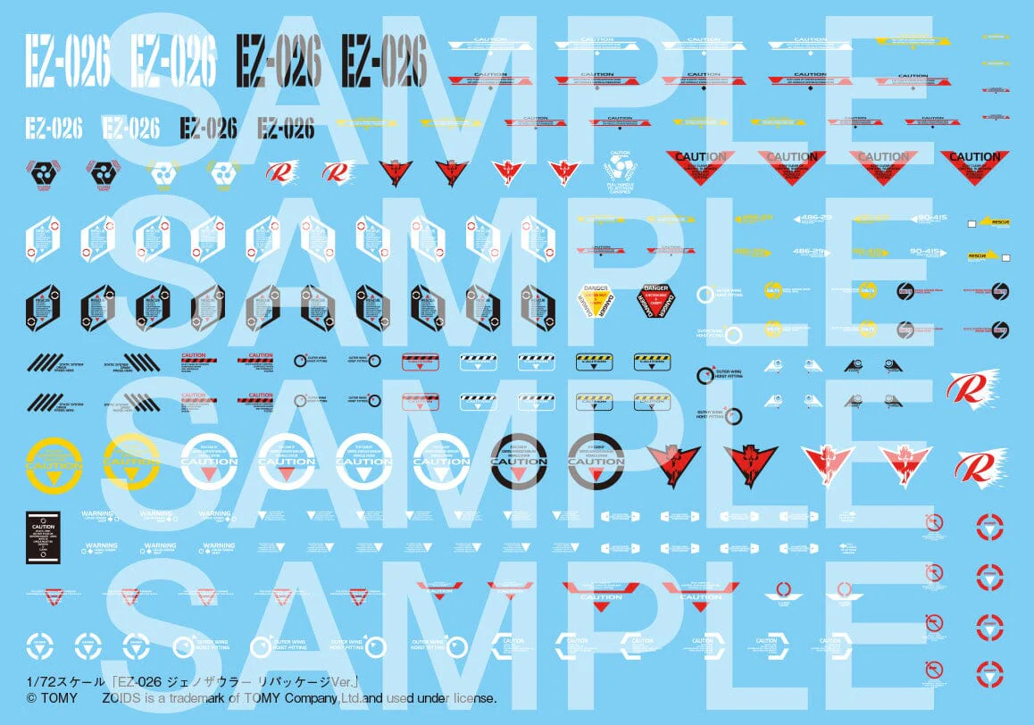 Zoids Highend Master Model EZ-026 Geno Saurer (Repackage Ver.) 1/72 Scale Model Kit - Image 9