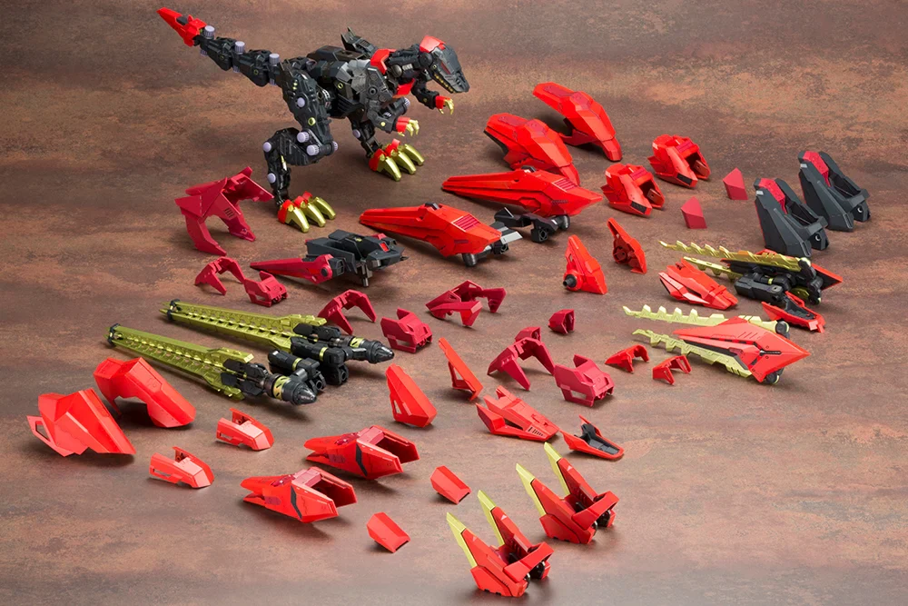 Zoids Highend Master Model EZ-049 Sturm Tyrann (Berserk Unit) 1/72 Scale Model Kit - Image 18