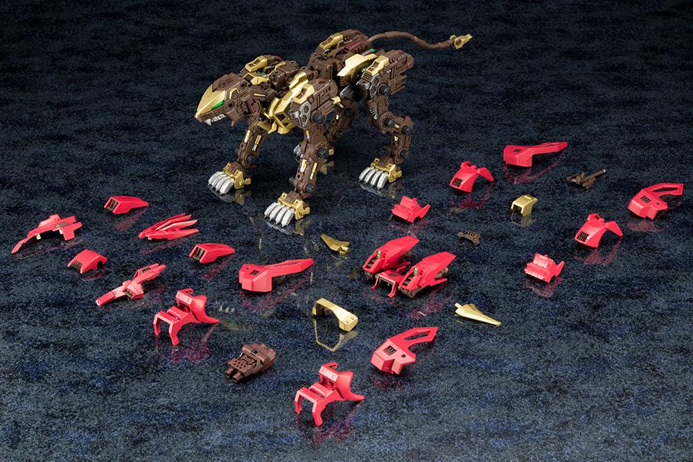 Zoids Highend Master Model EZ-054 Liger Zero X (Empire Marking Plus Ver.) 1/72 Scale Model Kit - Image 12