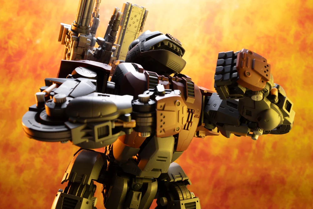 Zoids Highend Master Model Iron Kong (Schwarz Special 1999 -Recolor- Ver.) 1/72 Scale Model Kit - Image 13