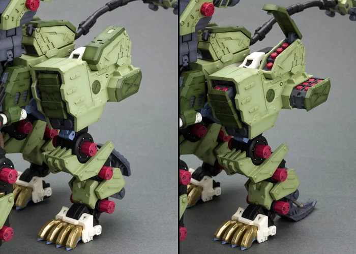 Zoids Highend Master Model RZ-041 Liger Zero Panzer (Marking Plus Ver.) 1/72 Scale Model Kit (Reissue) - Image 19