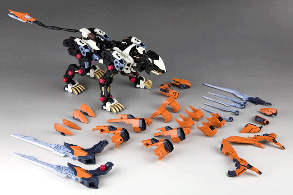 Zoids Highend Master Model RZ-041 Liger Zero Schneider (Marking Plus Ver.) 1/72 Scale Model Kit - Image 8