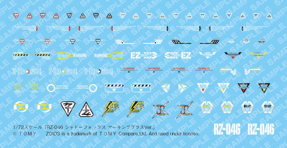 Zoids Highend Master Model RZ-046 Shadow Fox (Marking Plus Ver.) 1/72 Scale Model Kit - Image 17