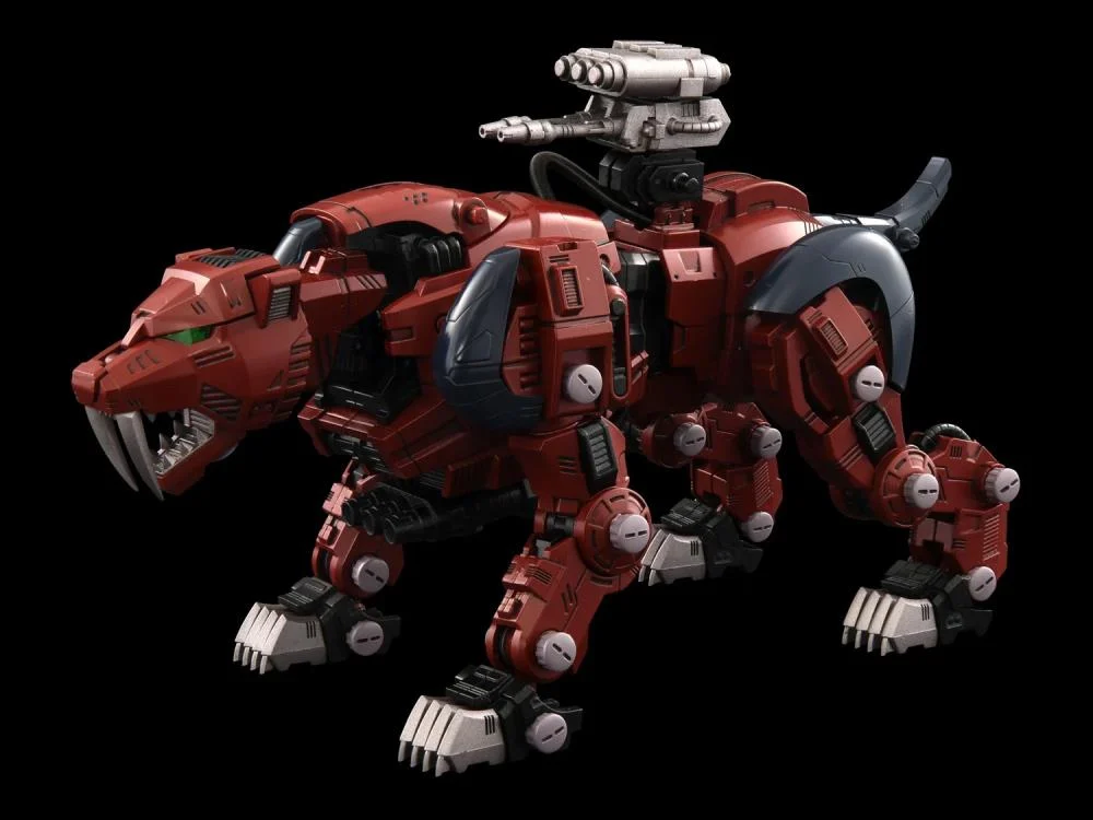 Zoids Realize Model RMZ-015 Saber Tiger Raven Special Tiger Type 1/100 Scale Model Kit - Image 10