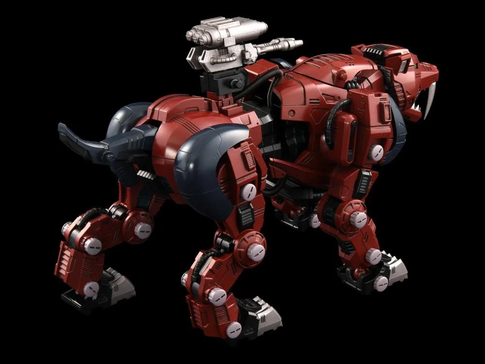 Zoids Realize Model RMZ-015 Saber Tiger Raven Special Tiger Type 1/100 Scale Model Kit - Image 11