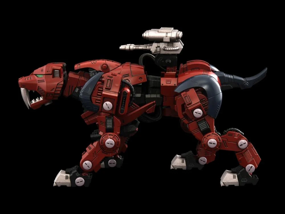 Zoids Realize Model RMZ-015 Saber Tiger Raven Special Tiger Type 1/100 Scale Model Kit - Image 12