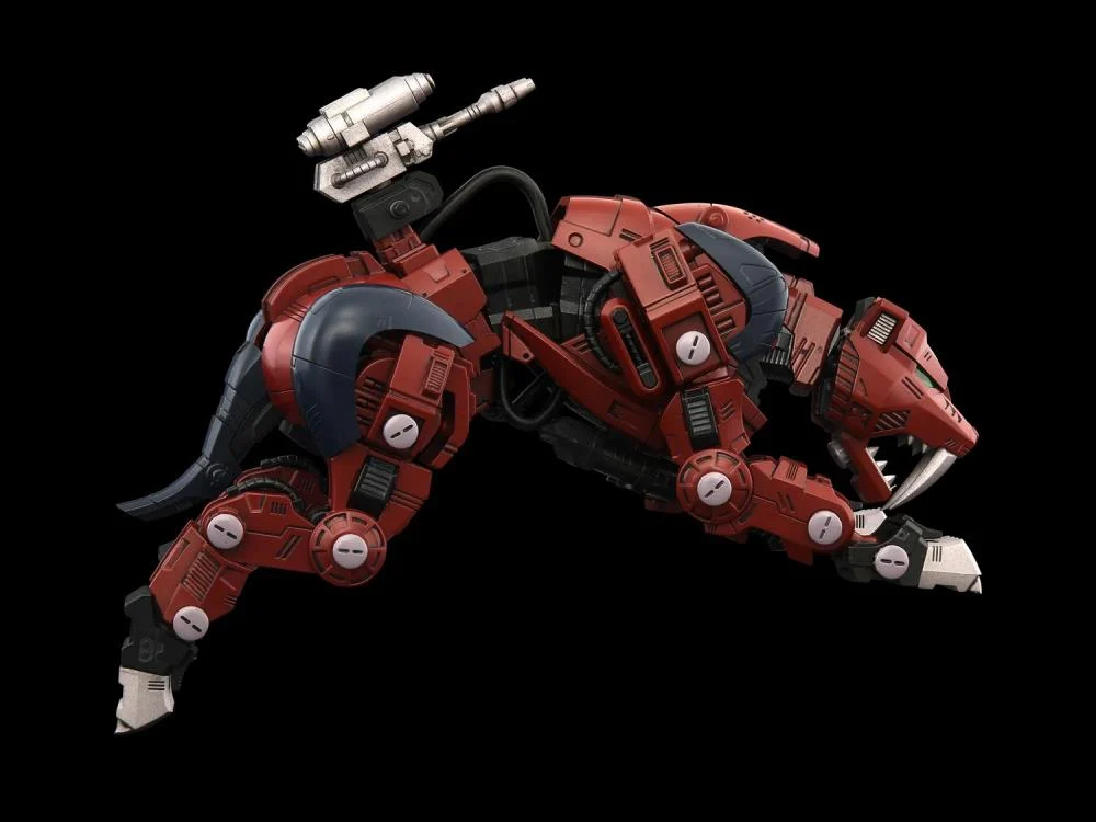 Zoids Realize Model RMZ-015 Saber Tiger Raven Special Tiger Type 1/100 Scale Model Kit - Image 15