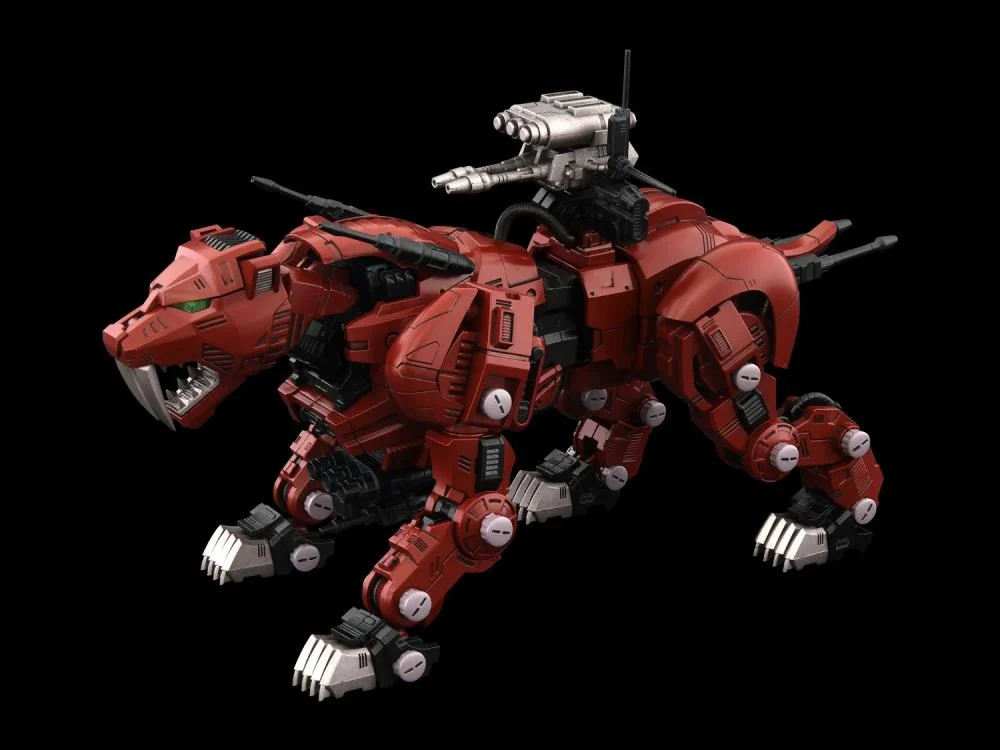 Zoids Realize Model RMZ-015 Saber Tiger Raven Special Tiger Type 1/100 Scale Model Kit - Image 23