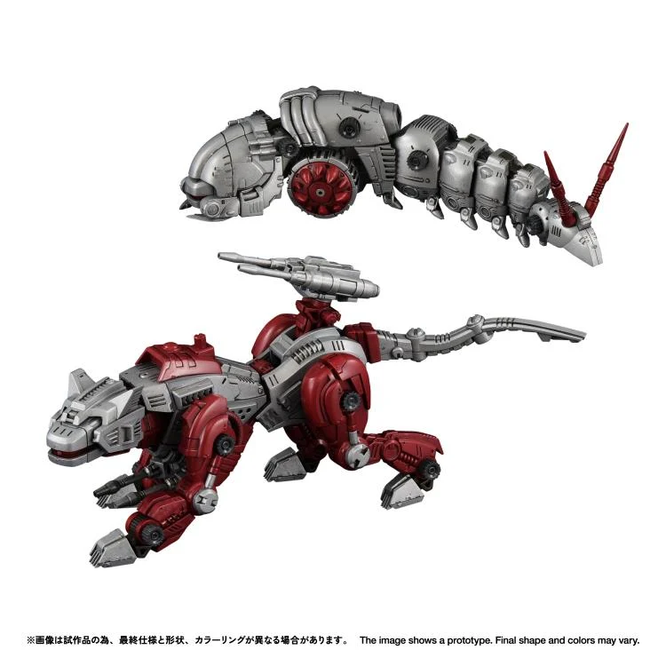 Zoids Realize Model RMZ-019 Hell Cat & Molga (Zenebus Color) 1/100 Scale Model Kit Set - Image 30