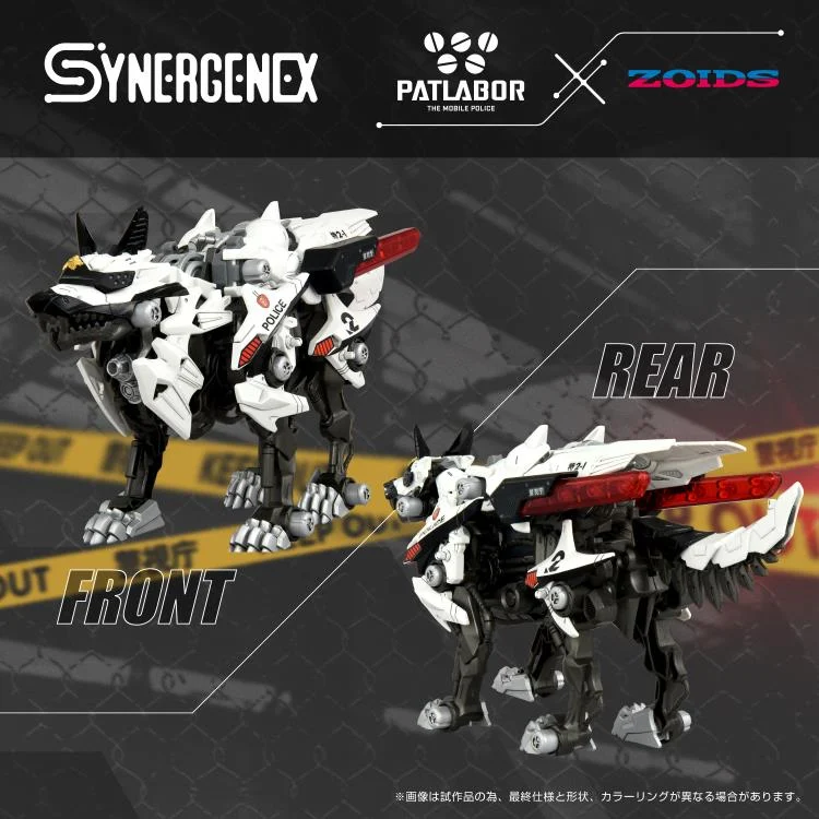 Zoids x Patlabor Synergenex Series Hunter Wolf Patlabor Unit 2 Model Kit - Image 5